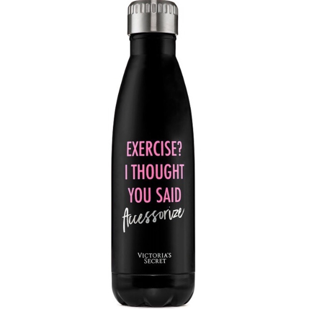 VS 💗 PINK Water Bottle Exercise Accessorize Metal